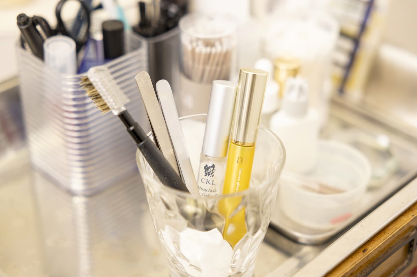 綾瀬のアイラッシュサロンLEMONadeの施術道具